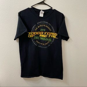 Heavy metal cruise shirt black medium